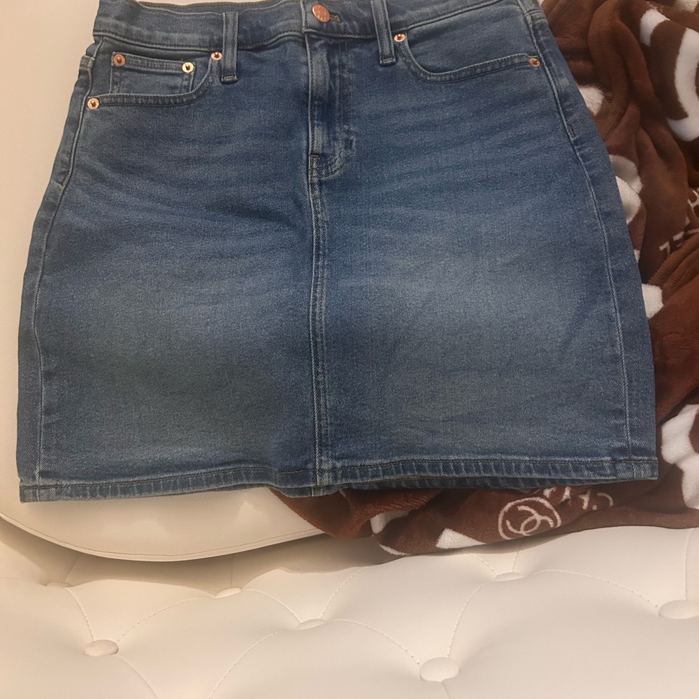 J. Crew Dark Blue Mini Skirt